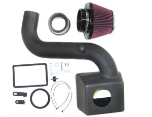 Ford Focus Performance Air Intake - K&N Engineering - 57i Induction Kit - `05-`09